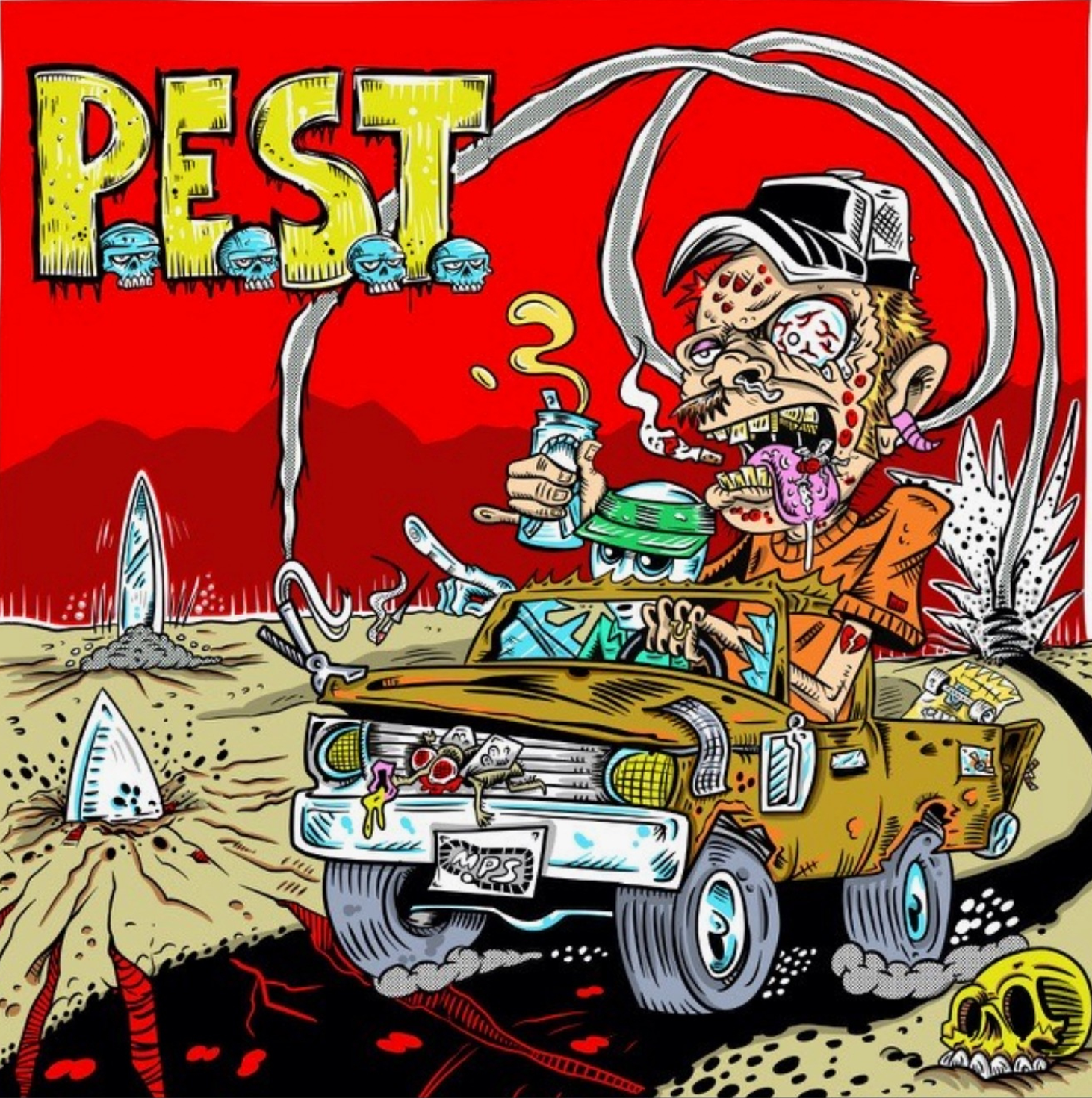 EP2 by P.E.S.T. cover art