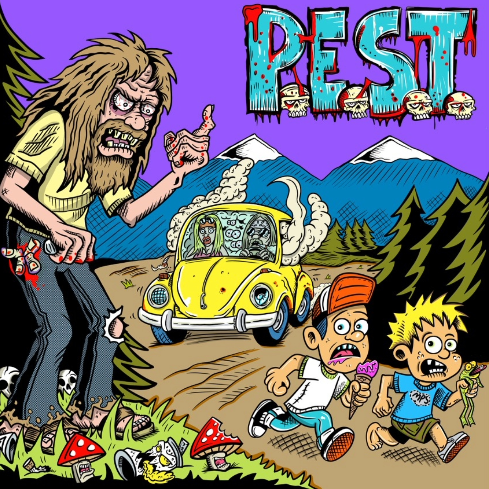 EP4 by P.E.S.T. album cover