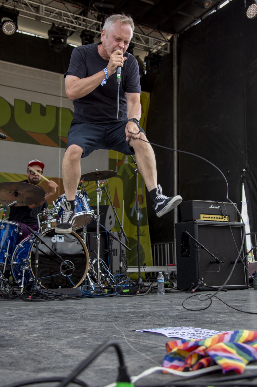 P.E.S.T. vocalist jumping onstage at Zootown